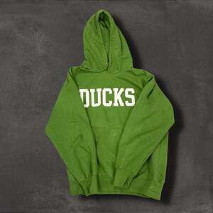 Green and white Ducks Hoodie